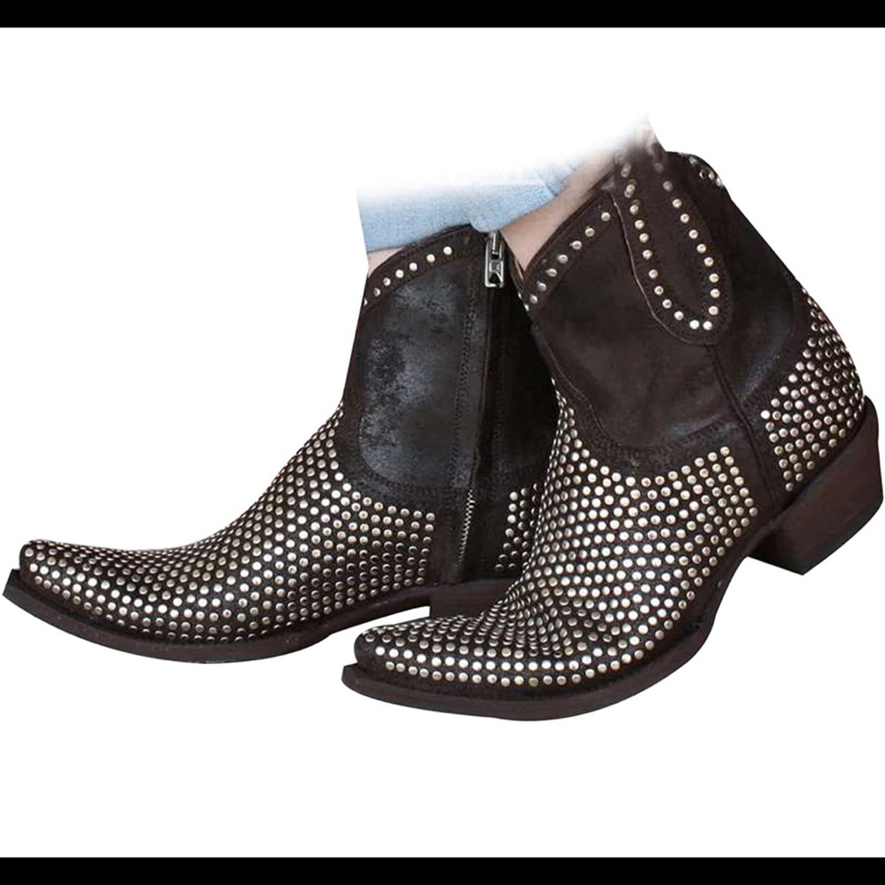 Vimisaoi Women's Retro Ankle Boots